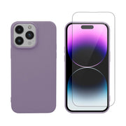 Redshield iPhone 14 Pro TPU & Tempered Glass Purple 3