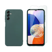 Redshield Samsung Galaxy A14 TPU & Tempered Glass Green 3