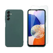 Redshield Samsung Galaxy A14 TPU & Tempered Glass Green 2