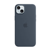 Apple iPhone 15 Plus Silicon Case with MagSafe Storm Blue 3