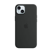 Apple iPhone 15 Plus Silicon Case with MagSafe Black 3