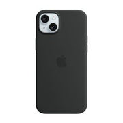 Apple iPhone 15 Plus Silicon Case with MagSafe Black 2