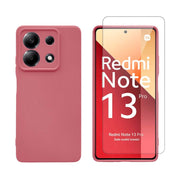 Redshield Xiaomi Redmi Note 13 Pro 5G/Poco X6 Silicone Red & Tempered Glass 3