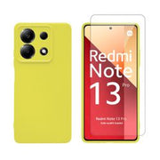 Redshield Xiaomi Redmi Note 13 Pro 5G/Poco X6 Silicone Yellow & Tempered Glass 2
