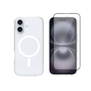 Redshield iPhone 16 Acrylic with MagSafe & Tempered Glass Black 3