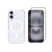 Redshield iPhone 16 Acrylic with MagSafe & Tempered Glass Black 2
