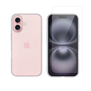Redshield iPhone 16 TPU Case &  Tempered Glass Transparent 3