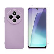 Redshield Xiaomi Redmi 14C 4G/Poco C75 Silicone Case & Glass Purple 2