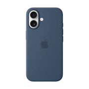 Apple iPhone 16 Silicone Case with MagSafe Denim 3