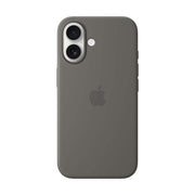 Apple iPhone 16 Silicone Case with MagSafe Stone Gray 3