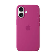Apple iPhone 16 Silicone Case with MagSafe Fuchsia 3