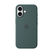 Apple iPhone 16 Silicone Case with MagSafe Lake Green 3