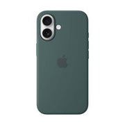 Apple iPhone 16 Silicone Case with MagSafe Lake Green 2