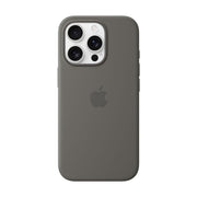 Apple iPhone 16 Pro Silicone Case with MagSafe Stone Grey 3