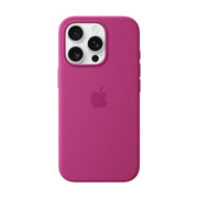 Apple iPhone 16 Pro Silicone Case with MagSafe Fuchsia 3