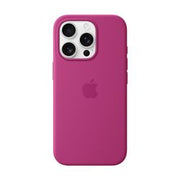 Apple iPhone 16 Pro Silicone Case with MagSafe Fuchsia 2