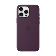 Apple iPhone 16 Pro Max Silicone Case with MagSafe Plum 3