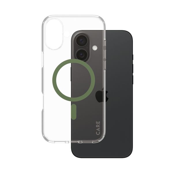CARE by PanzerGlass iPhone 16 Plus Flagship Urban Compat Magsafe Green 1