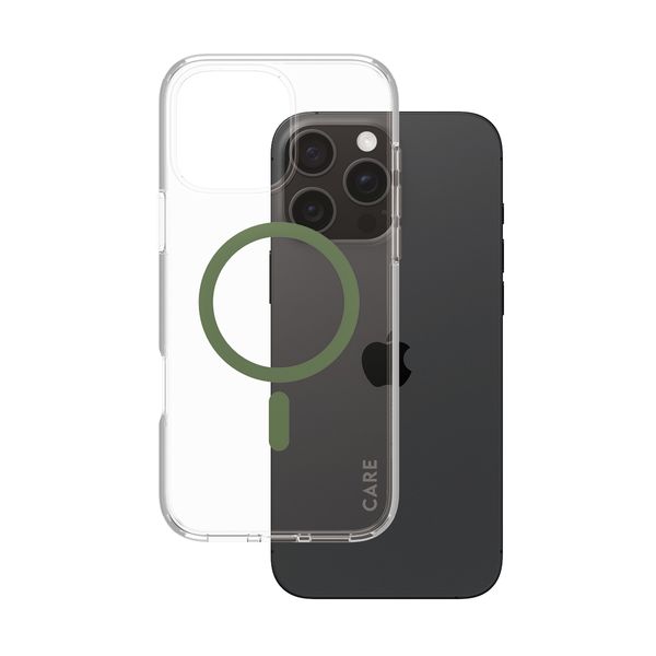 CARE by PanzerGlass iPhone 16 Pro Max Flagship Urban Compat Magsafe Green 1