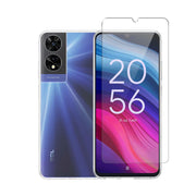 Redshield TPU Case & Tempered Glass Transparent για TCL 505 3