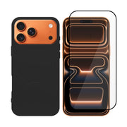 Redshield iPhone 17 Pro Max Magsafe Silicone Case & Full Face Glass Black 3