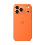 Apple iPhone 17 Pro Max Silicone Case with MagSafe Orange 3