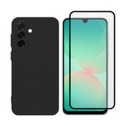 Redshield Samsung Galaxy A27 Silicone Case & Glass Black 2