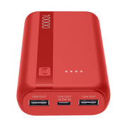 Cellular Line Essential Power Bank 10.000 mAh Red 3