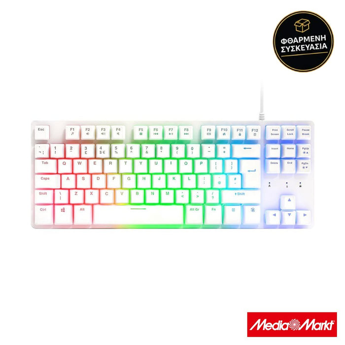 ADX FireFight K14 Tenkeyless White · φθαρμένη συσκευασία