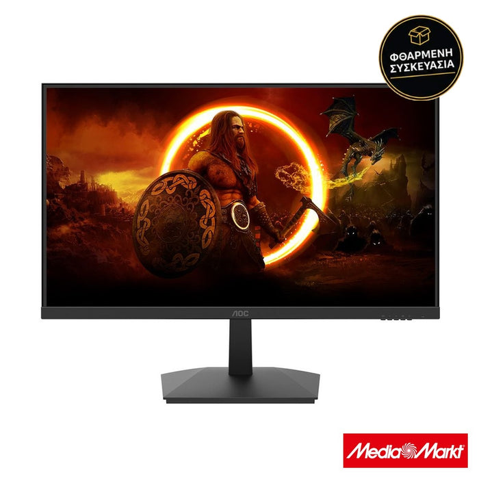 AOC 24G15N2 23.8" FHD 180Hz · φθαρμένη συσκευασία