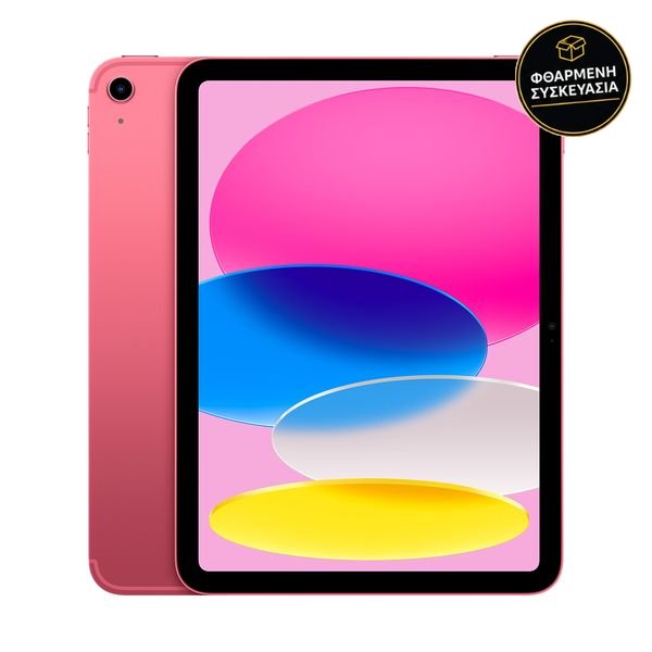Apple iPad A16 6GB/128GB 5G Pink 1 · φθαρμένη συσκευασία