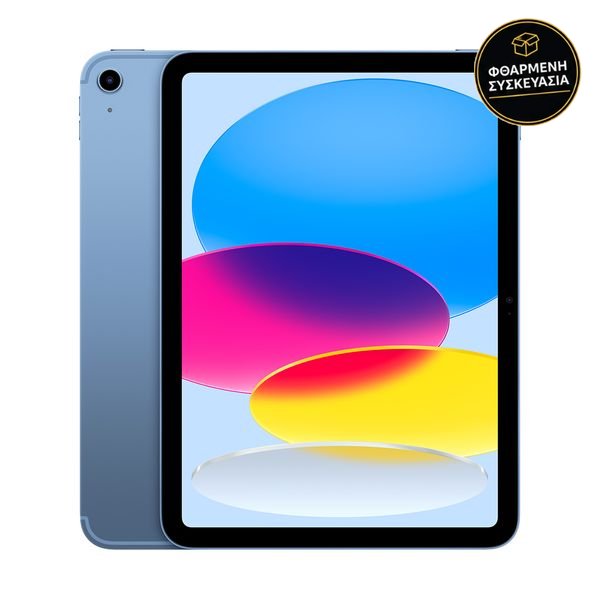 Apple iPad A16 6GB/256GB 5G Blue 1 · φθαρμένη συσκευασία