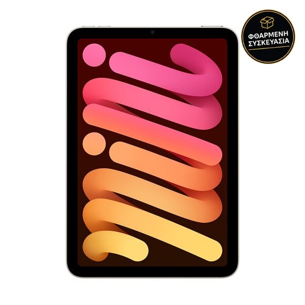 Apple iPad Mini 2024  Wi-Fi 128GB Starlight 1 · φθαρμένη συσκευασία