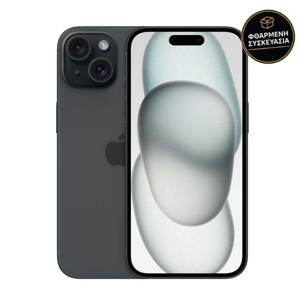 Apple iPhone 15 256GB Black 1 · φθαρμένη συσκευασία