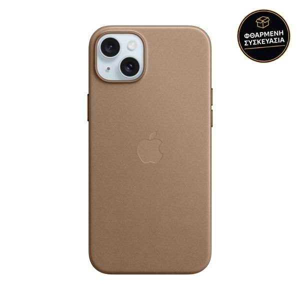Apple iPhone 15 Plus FineWoven Case with MagSafe Taupe