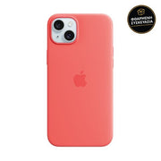 Apple iPhone 15 Plus Silicon Case with MagSafe Guava 1