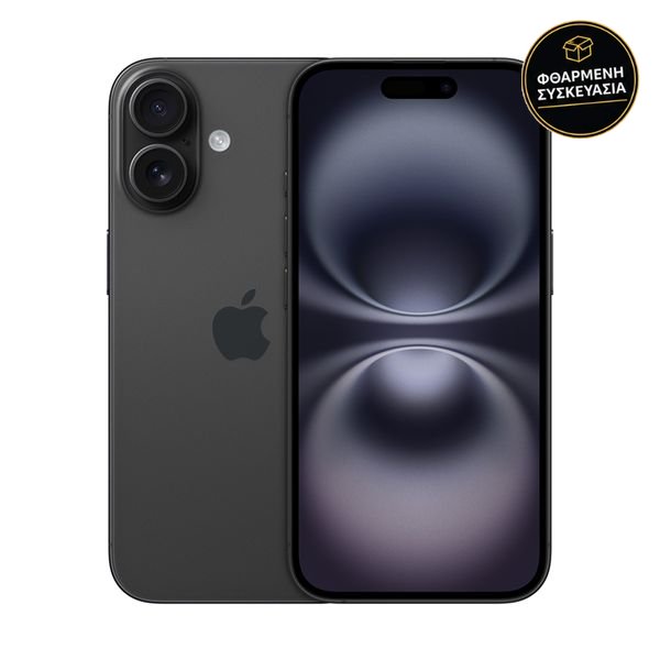 Apple iPhone 16 128GB Black 1 · φθαρμένη συσκευασία