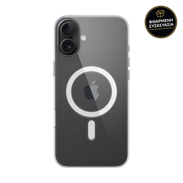 Apple iPhone 16 Plus Clear Case with MagSafe Transparent 1 · φθαρμένη συσκευασία