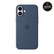 Apple iPhone 16 Plus Silicone Case with MagSafe Denim 1