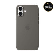 Apple iPhone 16 Plus Silicone Case with MagSafe Stone Gray 1