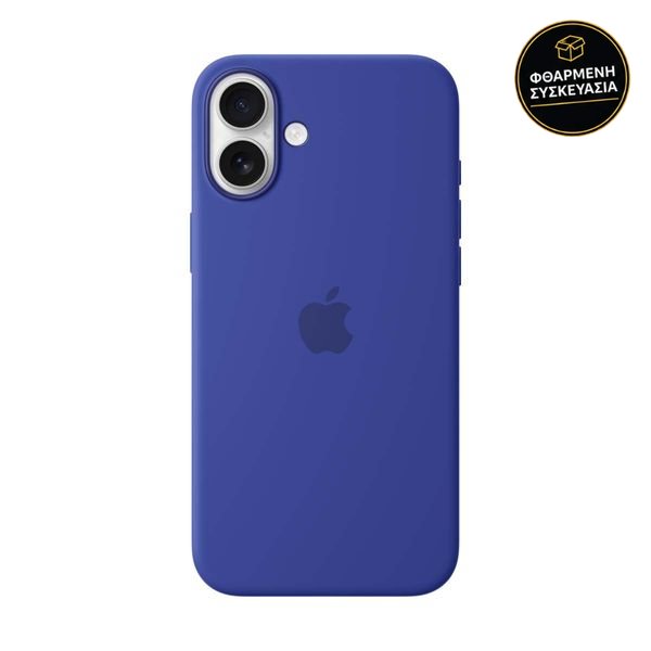 Apple iPhone 16 Plus Silicone Case with MagSafe Ultramarine
