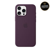Apple iPhone 16 Pro Max Silicone Case with MagSafe Plum 1