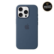 Apple iPhone 16 Pro Silicone Case with MagSafe Denim 1