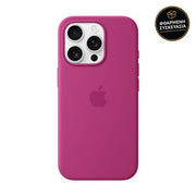 Apple iPhone 16 Pro Silicone Case with MagSafe Fuchsia 1