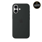 Apple iPhone 16 Silicone Case with MagSafe Black 1