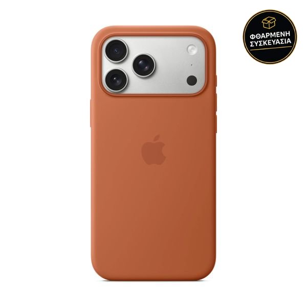 Apple iPhone 17 Pro Max Silicone Case with MagSafe Terra Cotta