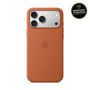 Apple iPhone 17 Pro Max Silicone Case with MagSafe Terra Cotta 1