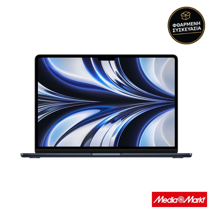 Apple MacBook Air 13 M2 8-Core/16GB/256GB/8-Core GPU Midnight · φθαρμένη συσκευασία