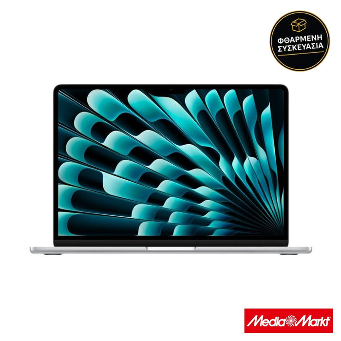 Apple MacBook Air 13'' M5 10-Core/16GB/512GB/8-Core GPU Silver · φθαρμένη συσκευασία