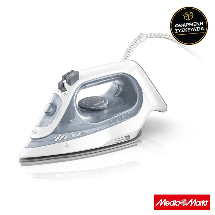 Braun TexStyle 3 SI 3054GY Grey · φθαρμένη συσκευασία